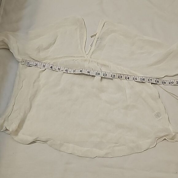 SAM AND LAVI SHEER BOHO TOP XS - Picture 4 of 9